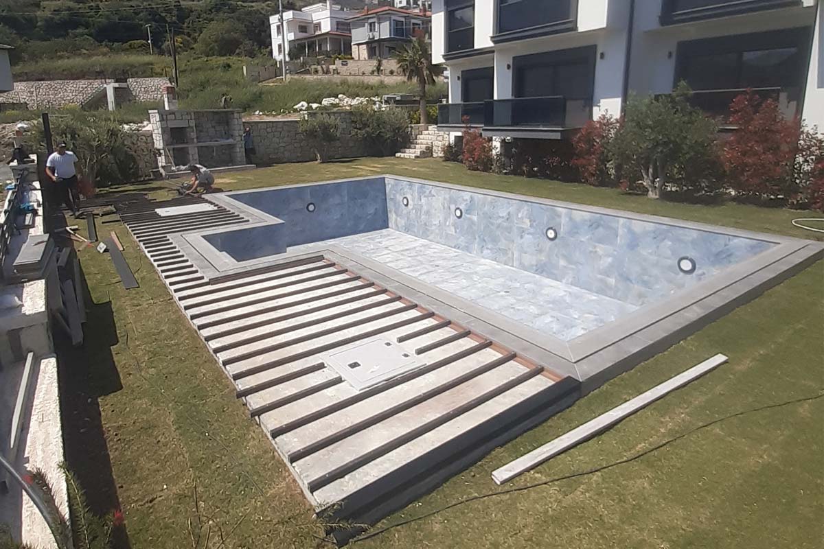 Deck uygulama detayları ve teknik altyapı işlemleri – Karaburun projesi