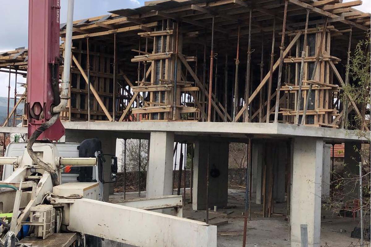 4 daireli yapının taşıyıcı sistemi ve kalıp iskele çalışmaları – Küresel İnşaat
